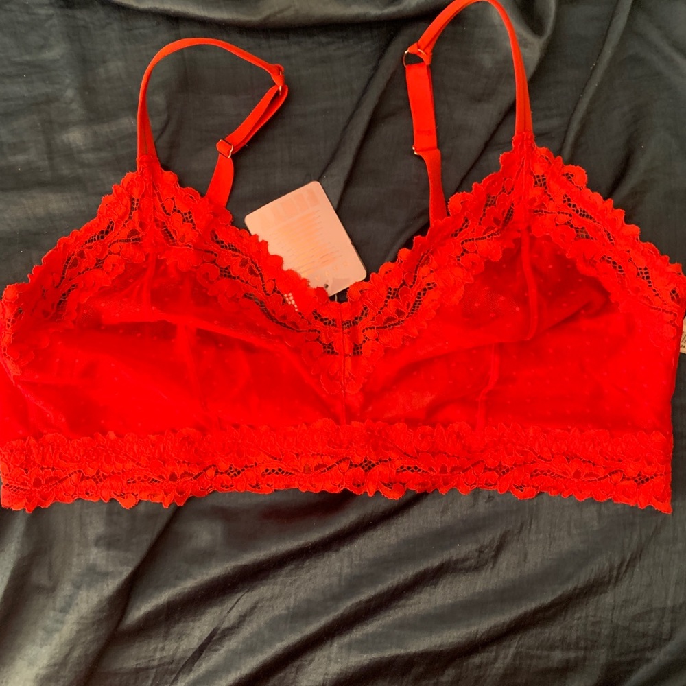 Savage fenty goji berry bralette 3x
